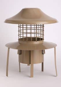 Euro Pot Hanging Cowl, Cotswold stone finish