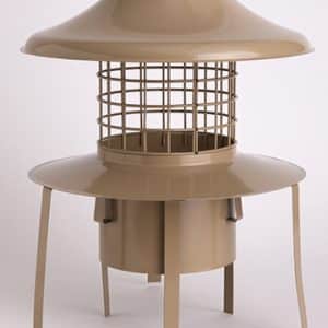 Euro Pot Hanging Cowl, Cotswold stone finish