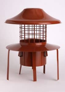 Euro Pot Hanging Cowl, Sienna finish